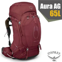 ☆【OSPREY】女 Aura AG 65 專業網架輕量登山背包 M/L/莓果冰沙