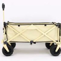 Collapsible Folding Beach Cart Garden portable Kayak Trolley Utility Camping Shopping Wagon