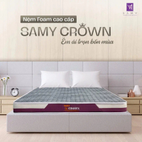 Nệm Foam Cao Cấp SAMY CROWN êm ái độ bền cao