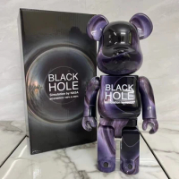 Bearbrick 400% Black Hole Universe Exploration Astronomy Enthusiasts Be@rbrick 28cm Einstein Universe Black Hole Doll