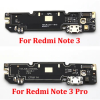1pcs Tested Microphone Module+USB Charging Port Board Flex Cable Connector Parts For Xiaomi Redmi Note 3/Redmi Note3 Pro