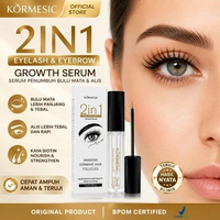 Serum Penumbuh Bulu Mata dan Alis 2in1 Biotin - Penebal Eyelash & Eyebrow Booster Serum Oil Cepat Am