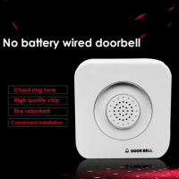 Anrayo 4 core wire access control system 12v Wired doorbell for home hotel external door bell door hardware home improvement