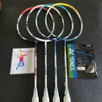 RAKET BADMINTON FELET ALUNZO 990 ORIGINAL RAKET & Pasang Senar Felet White