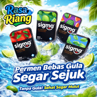[BPOM&HALAL]Permen Karet Segar Tanpa Gula  Rasa Mint, Semangka, Stroberi & Lemon | Nafas Wangi Sehar