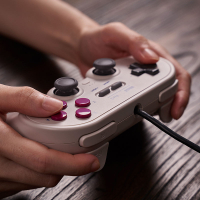 【官方正品】8BitDo八位堂手柄pro2有線游戲手柄pc電腦steam Switch 安卓 震動【博野家居】
