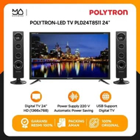 TV POLYTRON TV LED 24 inch - PLD24T8511 - Garansi Resmi