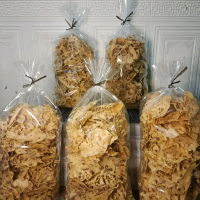 peyek kacang tanah, kacang ijo, peyek rebon