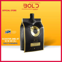 BOLD × SIRIM 10W40 Fully Synthetic Scooter Oil (1L) – JASO MB Certified