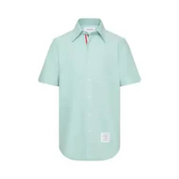 Thom Browne Oxford Short Sleeve Shirt Green 2 Green