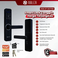 NOBLEZA Smart Door Lock Kunci Pintu Digital Handle Fingerprint RFID Smartlock TUYA App WIFI RIGEL KP