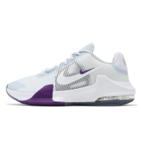 Nike 籃球鞋 Air Max Impact 4 男鞋 女鞋 白 紫 氣墊 緩衝 回彈 穩定 運動鞋 DM1124-010
