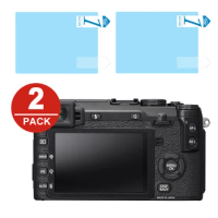 2x LCD Screen Protector Protection Film for Fujifilm XS20 X-E2 X-E2s X100S X100 X20 X10 XE1 XA1 X-A2 X-A3 X-A5 X-A10 GFX 50S 50R