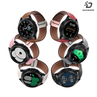 DUX DUCIS 通用款 YA 真皮錶帶(20mm) (22mm) 手錶帶 表帶 磁扣 小牛皮 防水 防汗 透氣 商務