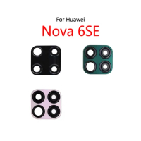 10PCS/Lot For Huawei Nova 6 4G 5G 6SE Back Lens Rear Camera Glass Lens Mirror