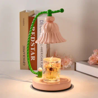 Girl Heart Aromatherapy Lamp Melting Wax Lamp Essential Oil Melting Candle Lamp Bedroom Aromatherapy Lamp