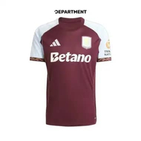Jersey Bola Pria ADIDAS ASTON VILLA 25/26 HOME JN8061 ORIGINAL XS