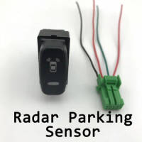 DRL LED Fan Fog Light Front Camera Recorder Monitor Radar Parking Sensor Switch Button Wire For Mitsubishi Lancer Grandis