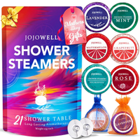 Shower Steamers Aromatpy - 21Pcs Gifts for Women Wife Essential Oil Nasal Relief Self Care Spa Birth