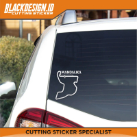 Sticker Mandalika Circuit - cutting sticker Mandalika