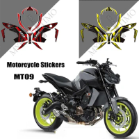 MT09 MT09SP Motorcycle Sticker Fuel Tank Pad Mt09 Fuel Tank Protection Sticker Tank Sticker For YAMAHA MT09 MT09SP 2017-2023