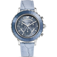 SWAROVSKI施華洛世奇 Octea Lux Chrono手錶 5580600-灰藍