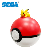 日本正版 皮卡丘 寶貝球 存錢筒 儲金箱 小費箱 寶可夢 神奇寶貝 SEGA - 035416