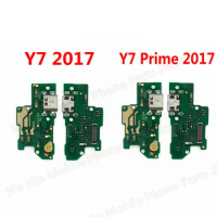 Charger Dock USB Charging Port Plug Connector Board Flex Cable Replacement Parts for Huawei Y7 2017 Prime 2017