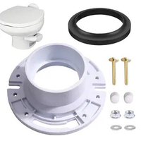 RV Toilet Seal Kit Creative RV Toilet Flush Seal And Replace Parts For RV Toilet Trailer Gasket Upgraded RV Toilet Seal Kits