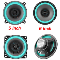 4/5/6 Inch Car Speakers 100W/160W W HiFi Coaxial Subwoofer Full Range Frequency Car Audio Speakers for Car Automotive Speaker