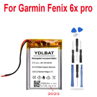 500mAh 361-00126-00 Battery for Garmin Tactix Delta, 010-02357-00, Fenix 6X, Fenix 6X Pro Solar
