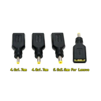 4.0/4.8x1.7 5.5x2.5mm Male DC Power Charger Converter Adapter Connector for Lenovo ThinkPadX1 Carbon YOGA Square 13