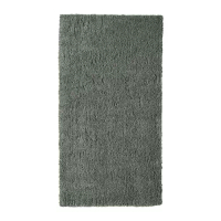 LINDKNUD 長毛地毯, 深灰色, 80x150 公分