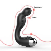 Anal Vibrator Butt Plug Toy for woman Prostate Massager Vibrator for Men Prostate Large milking Vibration Sex Toys for Couples