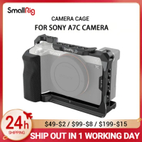SmallRig full dslr Camera Cage with silicone Side Handle grip rig for Sony Alpha a7c A7C Camera Accessories 3212