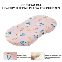 Soft And Comfortable Baby Pillow Made Of Memory Foam And Organic Cotton 50x30x4/2cm 20x30 Pillowcase