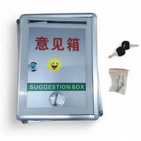 Kotak Saran Dinding Minimalis Suggestion Box Aluminium Alloy