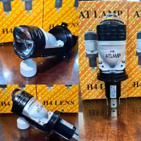 giao hàng tại Hà Nội Bóng pha Led ô tô, xe máy V22 Siêu sáng, chân H4.