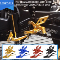 CBR500 R CB 500F CBR 500R Motorcycle Adjustable Rearsets Foot Peg Rear Steps Footrest Footpeg for Honda CB500F CBR500R 2013-2022