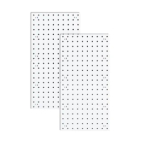Pegboards, Pegboard Wall Organizer Panels, Boards for Wall, Craft Room, Kitchen, Garage, Living Room, Bathroom(4Pcs)