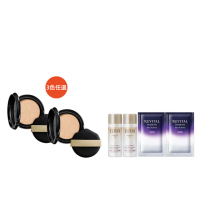 【MAQuillAGE 心機彩妝】牛奶氣墊雙入囤貨組(不含外盒/水蜜光精華無瑕氣墊x2)