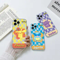 Anime Pokémon Phone Case For Samsung A53 A50 A12 A52 A52S A51 A72 A71 A73 A81 A91 A32 A22 A20 A30 A21S 4G 5G Transparent Capa