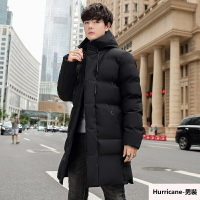 M-8XL大尺碼防風外套 連帽外套 冬季外套男 長款棉服外套 大尺碼鋪棉外套 加厚保暖外套 羽絨外套男 禦寒外套