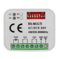 ROGER TX1 ROGER TX10 433mhz Remote Control 4CH Fixed code remotes receiver 433.92MHz Garage Door