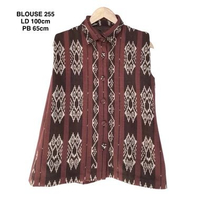 Maitua/ Vintage Blouse / Blouse 255 / Tenun Rote