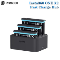 Insta360 ONE X2 battery and Fast Charge Hub Charging DockFor ONE X2 Sport Action Camera Original Accessory In Stock
