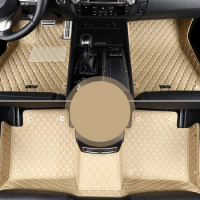 leather car interior floor mat for lexus ls ls400 ls430 ls500 ls460 ls600h 2000-2020 2019 2018 2017 2016 2015 2003