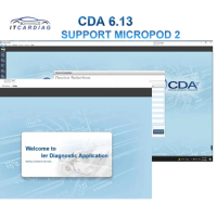 CDA 6.13 CDA6 Engineering Software Work with MicroPod II 2 for FLASH PROGRAMMING AND VIN EDITING for CHRYSLER/DODGE/JEEP