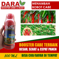 PUPUK ORGANIK CABE Booster Cabe Terbaik 500 ML - DARA BOOSTER UMBI DAN BUAH Cabe /Cabai Terbaik β Pu