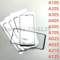 10pcs Front Touch Screen LCD Outer Glass Lens With OCA For Samsung Galaxy A10S A20S A30S A40S A50S A70S A02S A03S A21S Wholesale